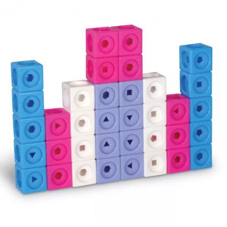 Соединяющиеся кубики. Фантастика" с карточками (115 элементов)