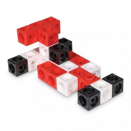 Соединяющиеся кубики. Машинки, с карточками (115 элементов)