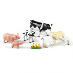 LER0835 Игровой набор "Животные фермы. Мамы и малыши" (8 элементов)