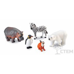 Развивающая игрушка В зоопарке (5 элементов)